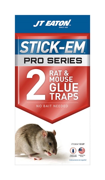 RAT&MOUSE GLUE TRAP 2PK