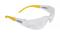 SAFETY GLASSES CLR/YLLW