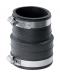 FLEX PVC COUPL 2"X2" HUB