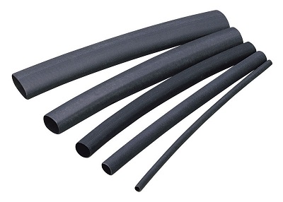 HEAT SHRNK TBE BLK 3/16"