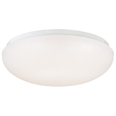 LED FLUSH 11" WHITE