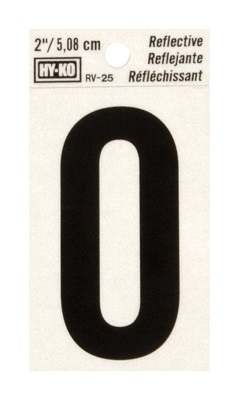 LETTER"O"REFLECT 2"VINYL