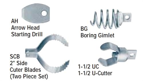 MINI ROOTER HEAD SET X4