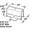 WINDOW NYLON ROLLER ASSEMBLY