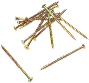 2-1/2" GOLD SCREW 1#