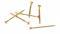 1-1/4" GOLD SCREW 5#