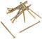 3" GOLD SCREW 5#