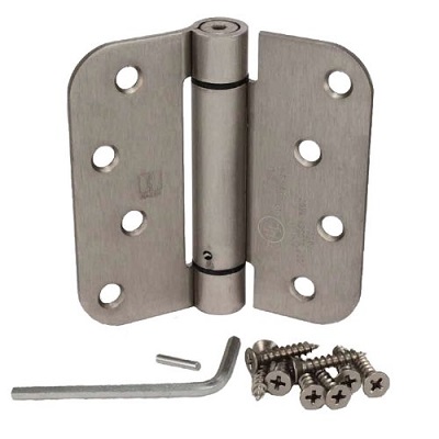 4"X4" SELF CLOSING 1/4" RAD