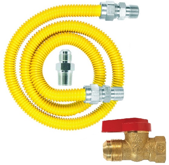 GAS CONNECTORS AND VALVES