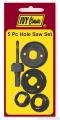 5PCE HOLE SAW SET